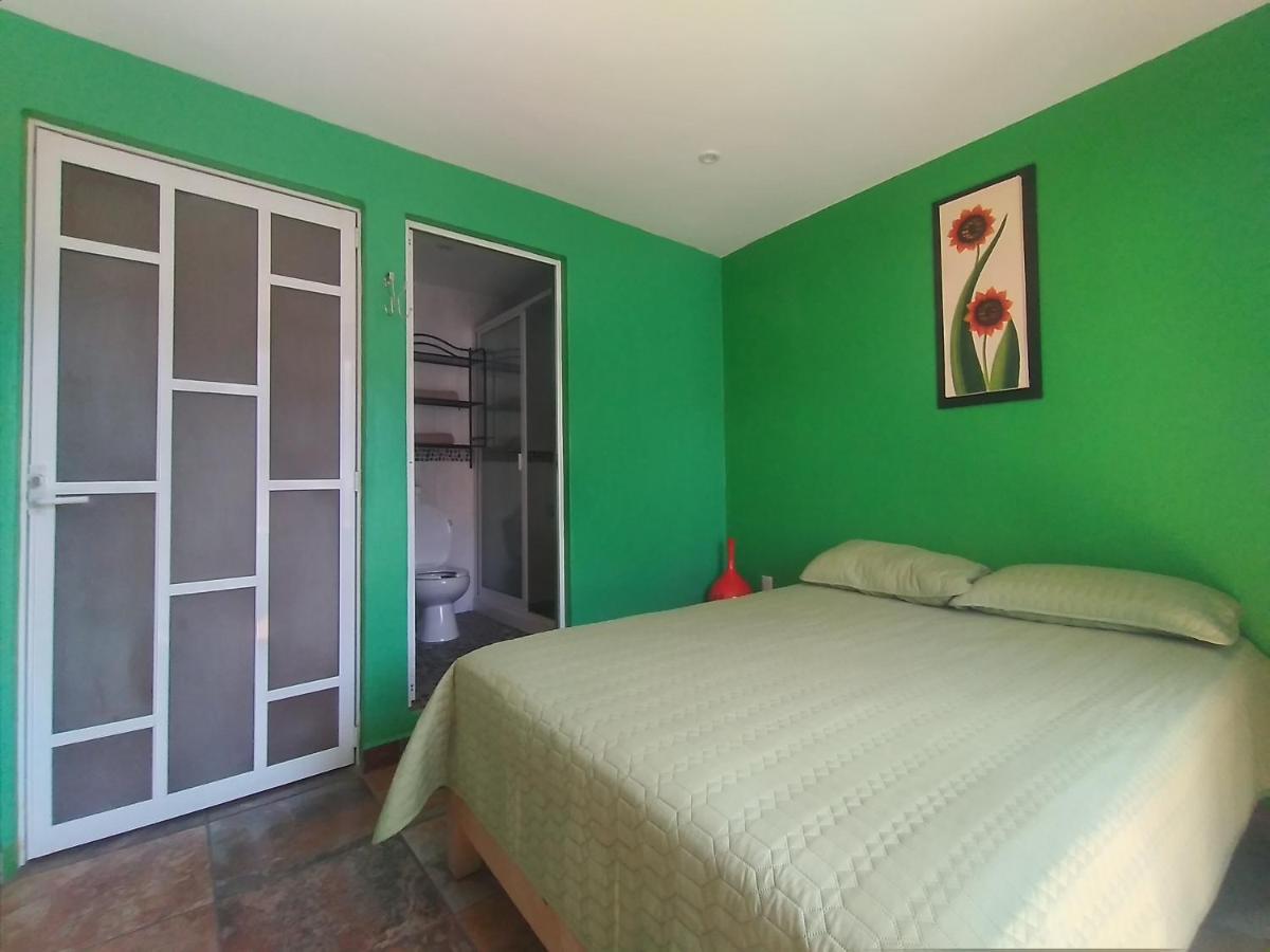 Hospedaje Casa Verde تيبوزتلان المظهر الخارجي الصورة